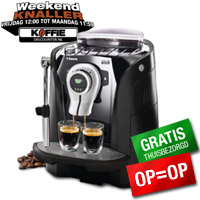  Philips Saeco Odea Giro Plus Black espressoapparaat